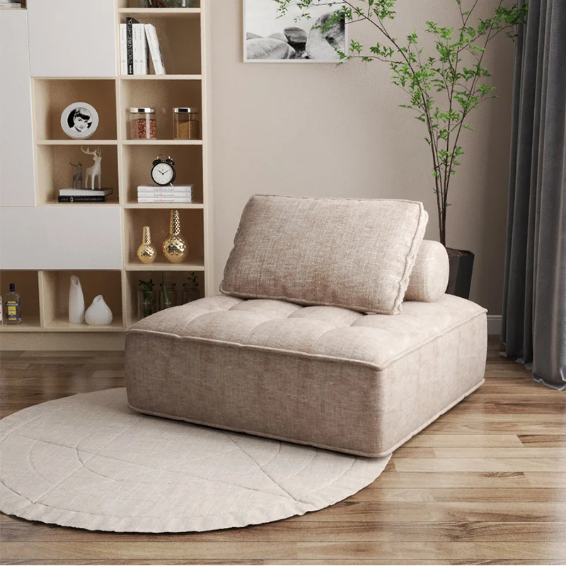 

For Modern Casual Single Fabric Sofa Chair Luxury Single Velvet Designer Sofa Chair For Living Rooms Balconies Homestays Hotels