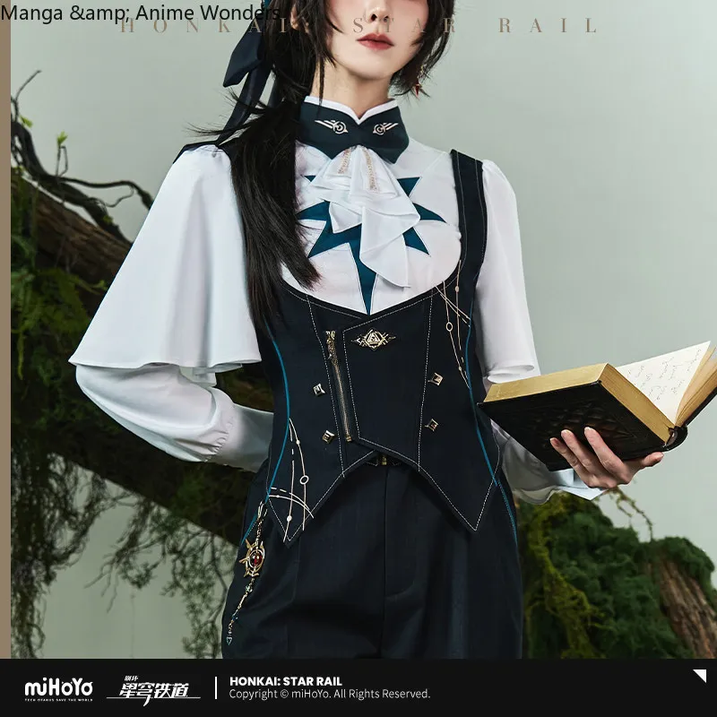 

Game Official MiHoYo Honkai: Star Rail Anaxagoras Theme Impression Series Cosplay Vest tops Fashion Clothing Fans Gift Anime