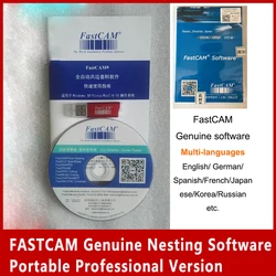 FASTCAM Genuine Nesting Software Portable Professional Version CNC Control Plasma Cutting Portable Version