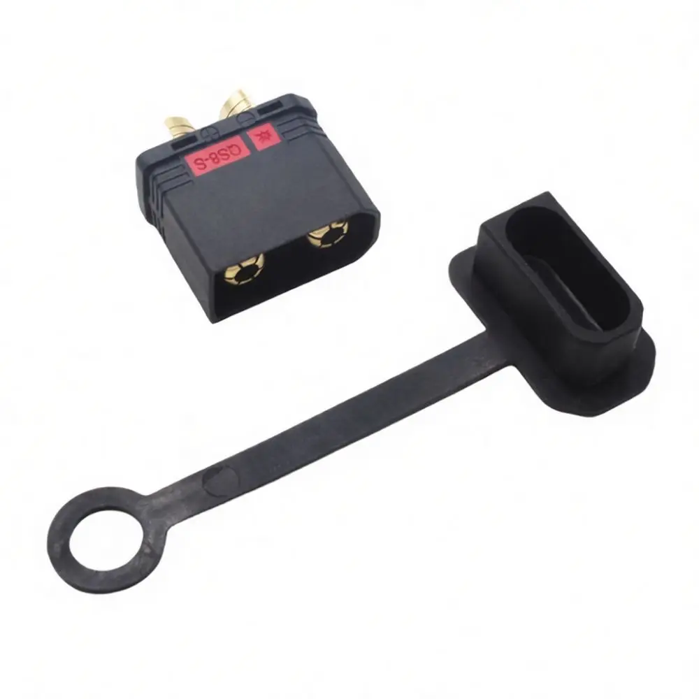 QS8 Anti Spark Connector 120A High Power Plug Industrial Grade Copper Terminal For Lithium Battery Electric Vehicle Equipment