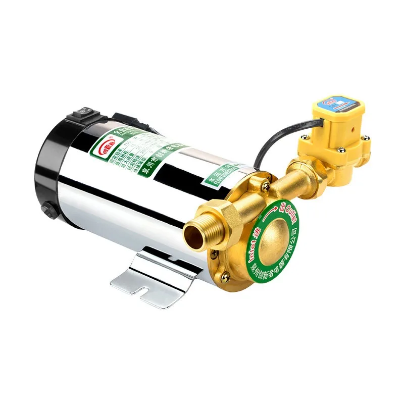 220V Booster Pump Household Mute for Tap Water Pipeline/Heater with Automatic Flow Switch Solar Energy Hot and Cold Water Pump