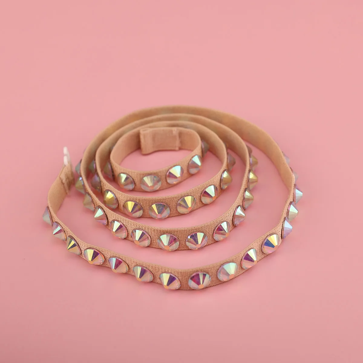 Belly Dance Waist Chain New Oriental Dance Water Diamond Waist Accessories Basic Elastic Dance Chain Accessories for Women