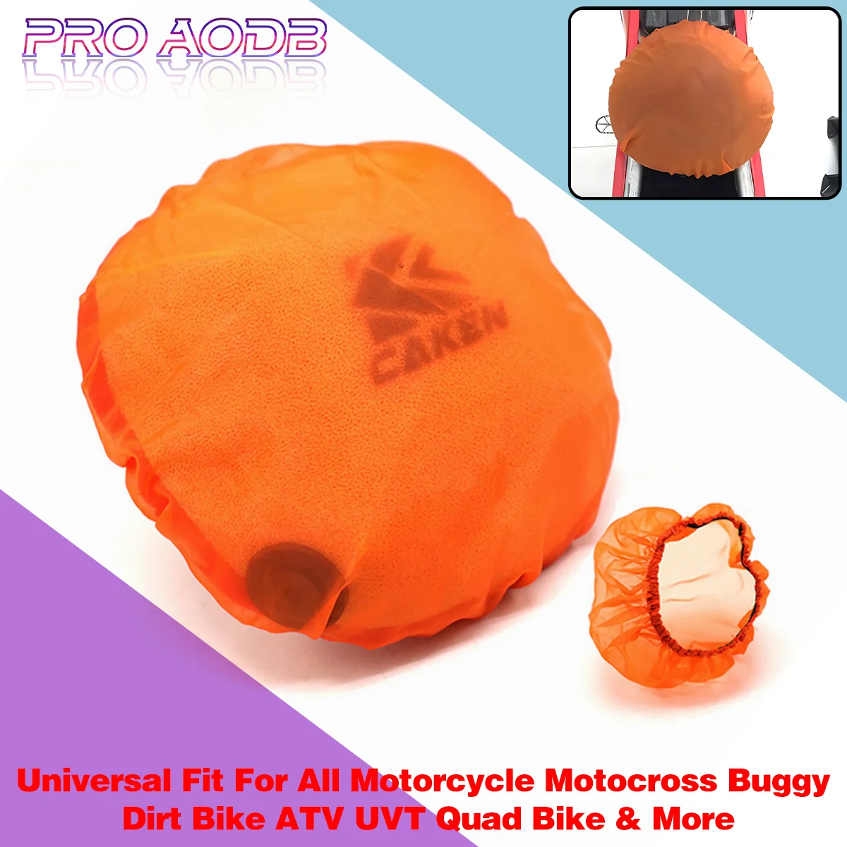 

New Motorcycle Adaptor Gauze Air Filter Dust Sand Cover Engine Cleaning Protection For KTM HUSQVARN TE FE FC TC EXC XCF