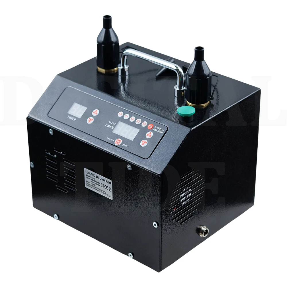 B322 Lagenda 3S 5S Timer and Counter APP Controling Electric Air Balloon Inflator 1400W Electric Balloon Pump