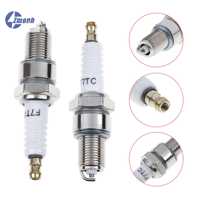 

New！F7TC Spark Plug Fit For Various Strimmer Chainsaw Lawnmower Engine Generator Standard Spark Plugs Replacement