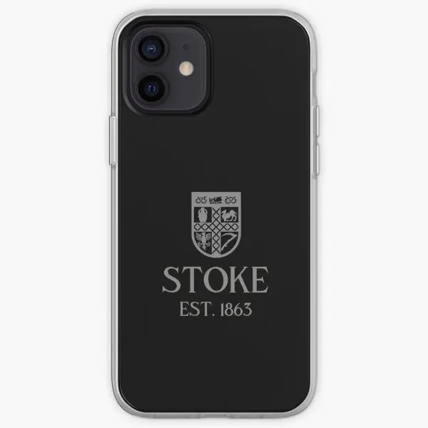 Stoke City Grey 2 Iphone Tough Case  Phone Case Customizable for iPhone 11 12 13 14 Pro Max Mini X XS XR Max 6 6S 7 8 Plus Cover