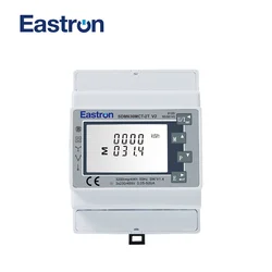 SDM630MCT-2T V2 , 5A CT collegato, misuratore di potenza multifunzione a doppio ingresso per illuminazione e alimentazione, RS485 Modbus