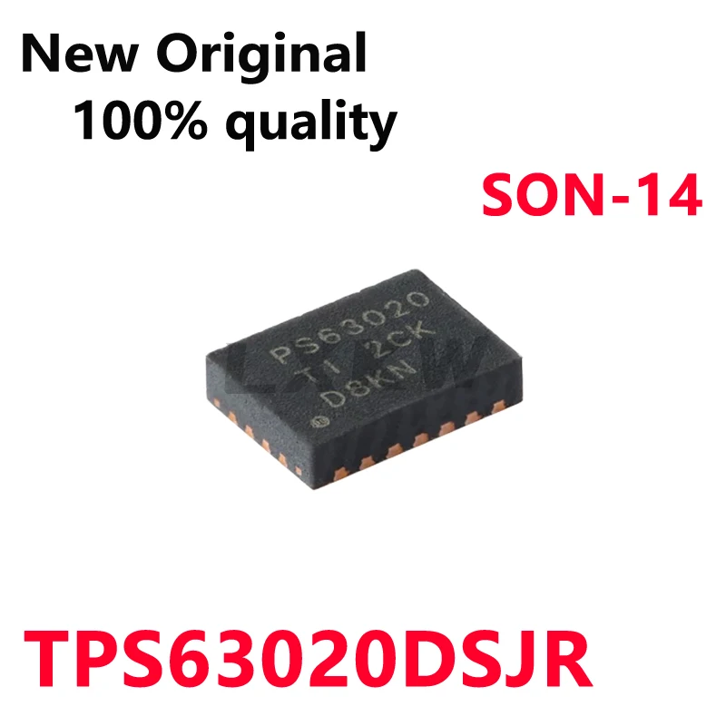 5-10/PCS New TPS63020DSJR PS63020 SON-14 Original High-efficiency voltage reduction/boosting conversion chip In Stock