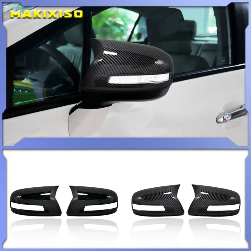 

For Honda CIVIC 2012 2013 2014 2015 Gloss Black Side Rearview Rear View Mirror Cover