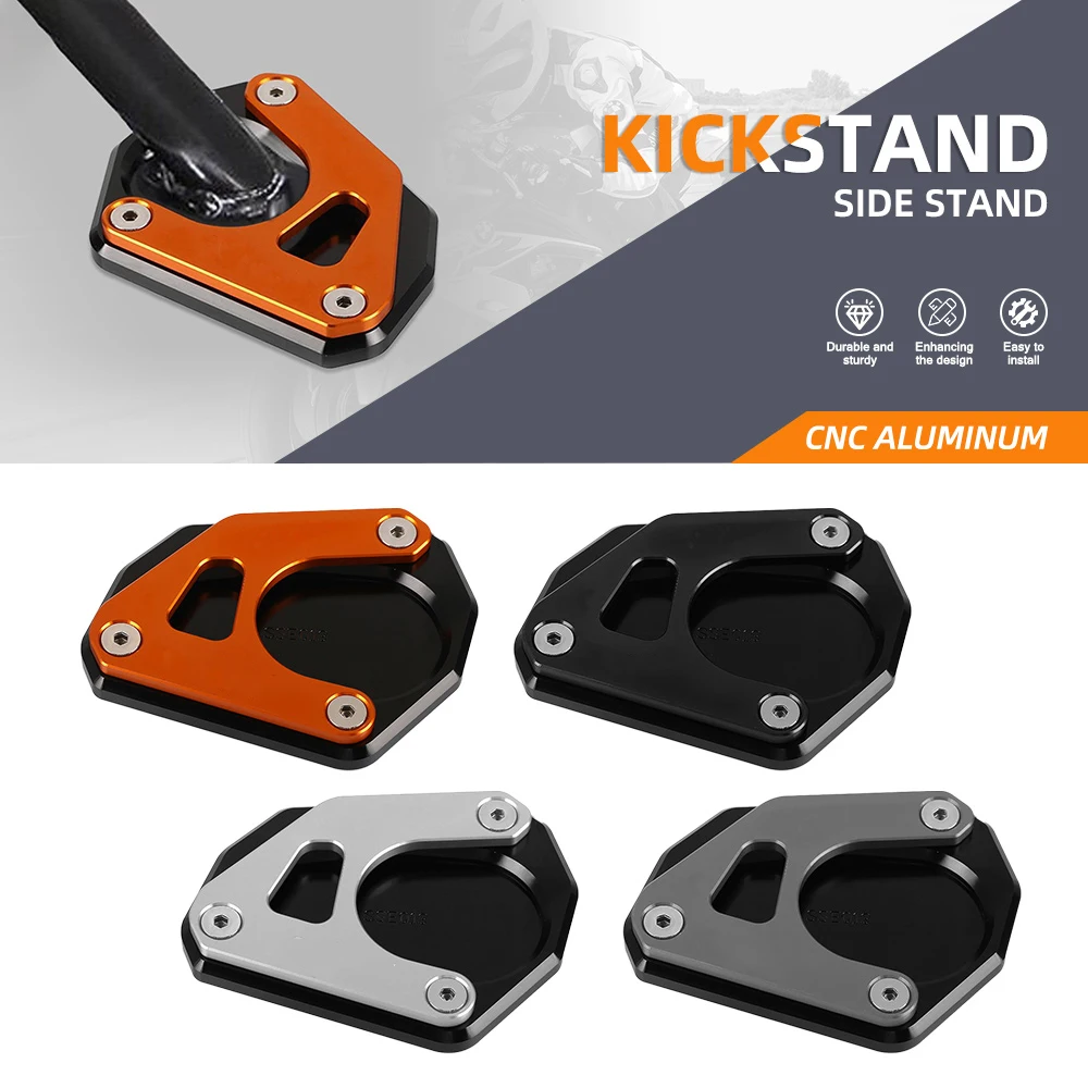 

For 390 ADVENTURE 250 ADV 390adventure 2020 2021 2022 2023 2024 Motorcycle Accessories Side Stand Kickstand Enlarge Plate Pad