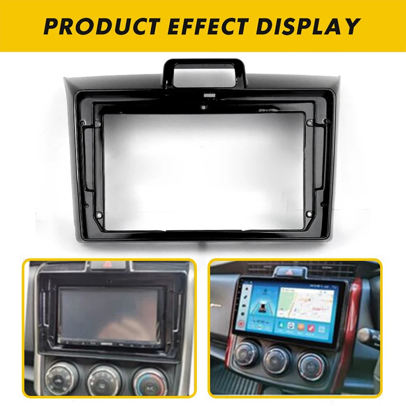 9 Inch Car Radio Fascia Frame  Install Panel Dashboard For Corolla AXIO/FIELDER 2015