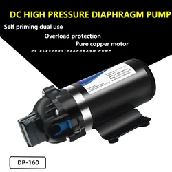 DC 12/24V High-pressure Diaphragm Pump Electric Mini Self-priming Pump Professional High Lift Spray Car Washing Water Pump