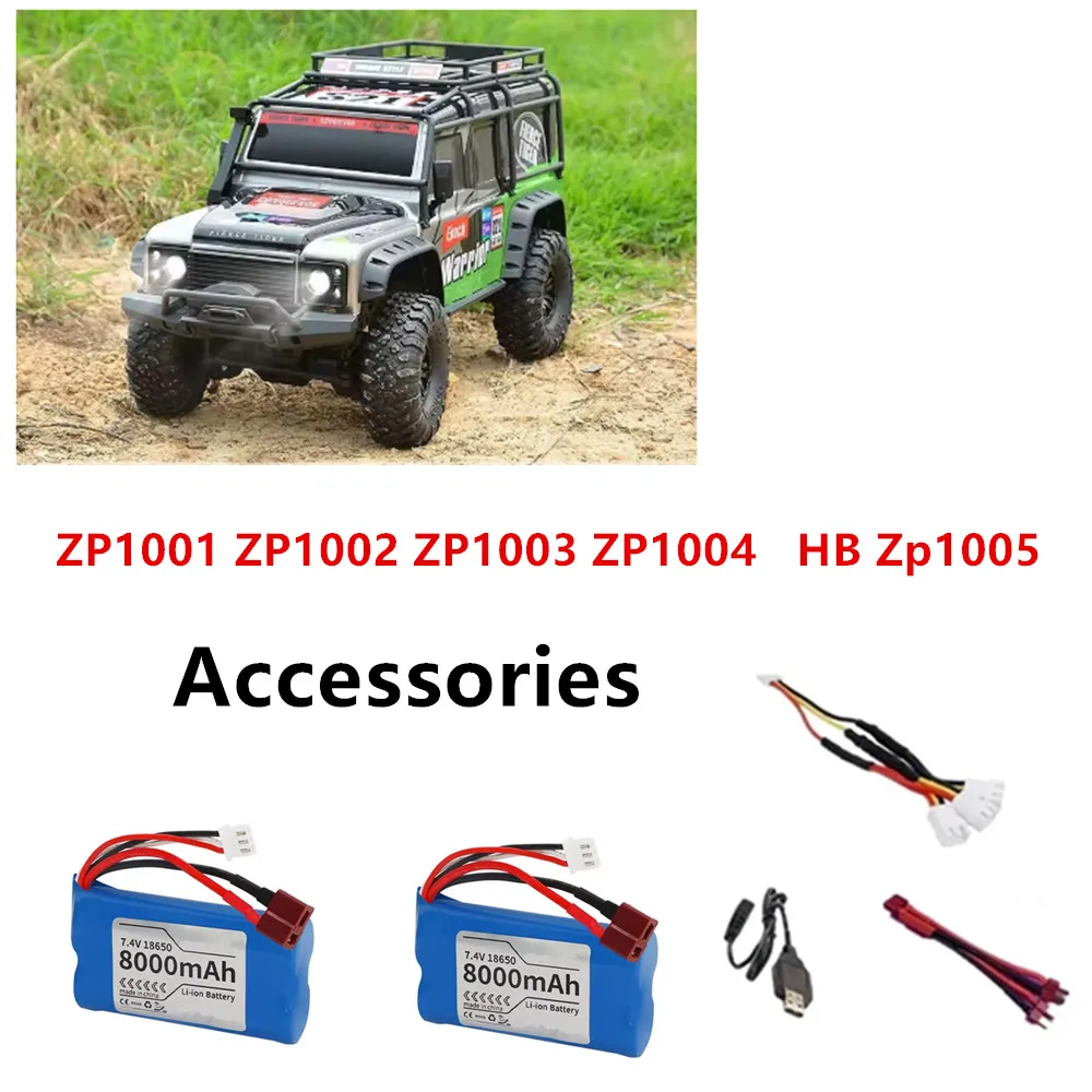 7.4v 8000mAh ZP1001  Battery /3in1 Cable / Suitable For: ZP1001 ZP1002 ZP1003 ZP1004  HB Zp1005 Accessories