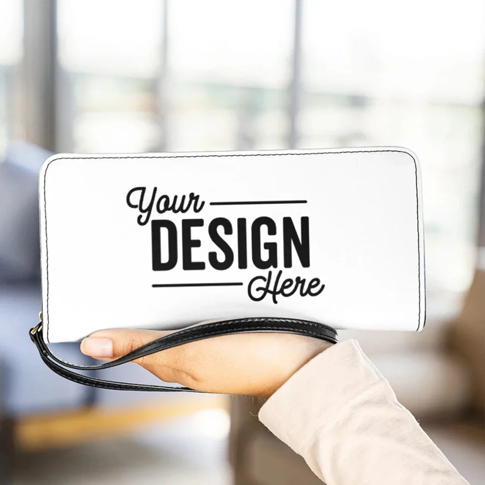 Personalized Dachshund Clutch Purse for Women Dog Lovers Gift Custom Name DIY Photo Hand Strap Purse Pets Memorial Day Wallets