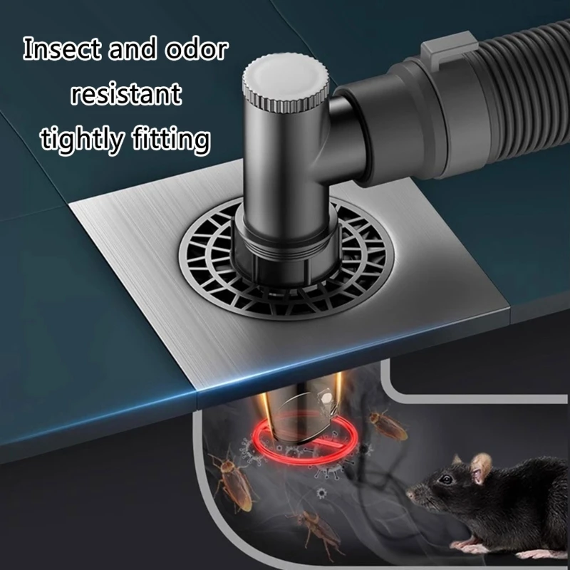 Washing Machine Floor Drain Joint Cover Double Purpose Pipe Connector Sewage Pipe Floor Drain Joint Bathroom Accessories