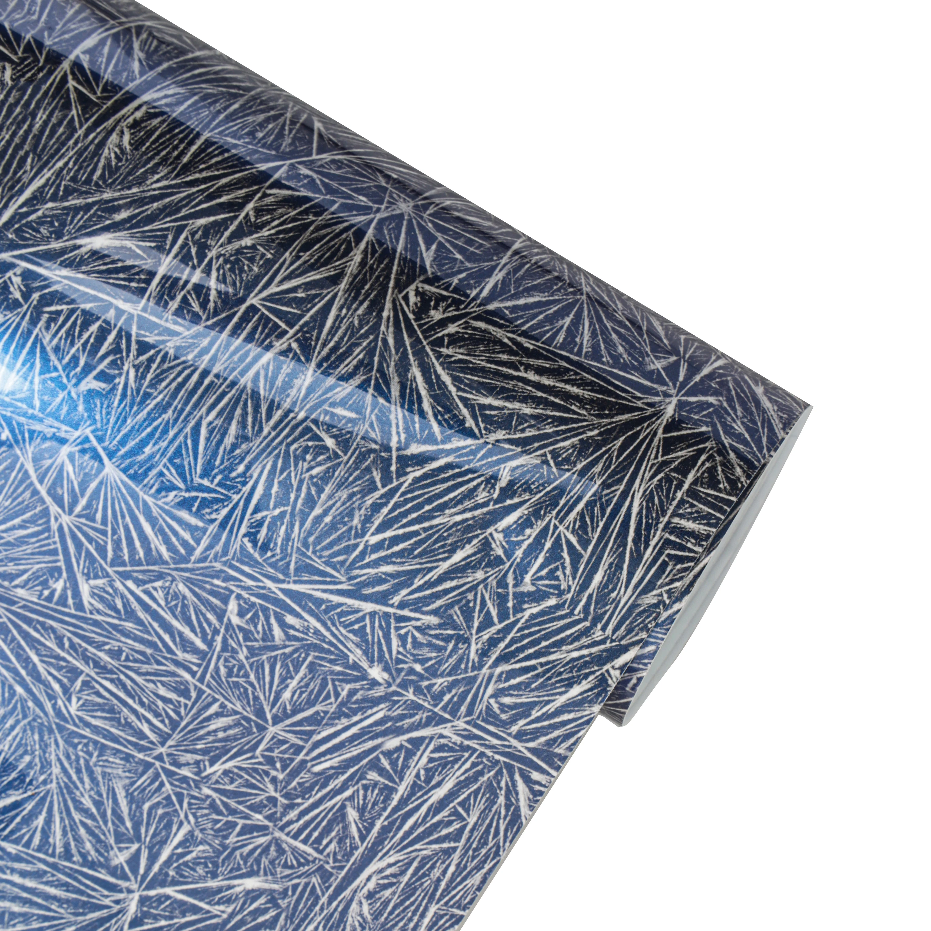 

Виниловая пленка с эффектом ледяных трещин под карбон, глянцевая, водонепроницаемая, самоклеящаяся, для автомобилей и мотоциклов, защита от царапин, наклейка на кузов авто