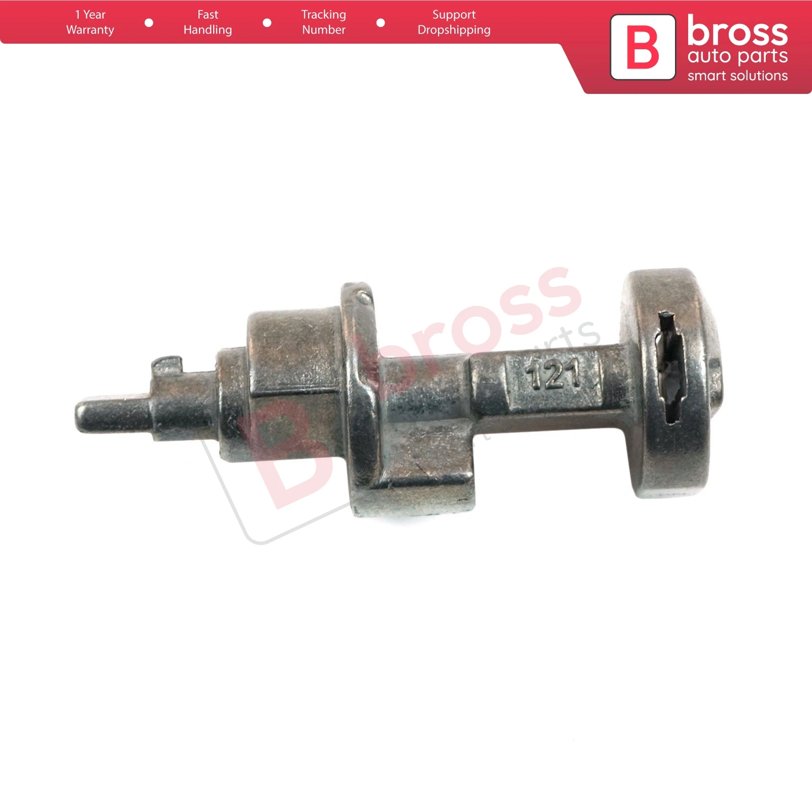 

Bross Auto Parts BSP41 Steering Wheel Ignition Tumbler Lock Barrel Cylinder Shaft Rod Rod 121 For Toyota Starlet MK4