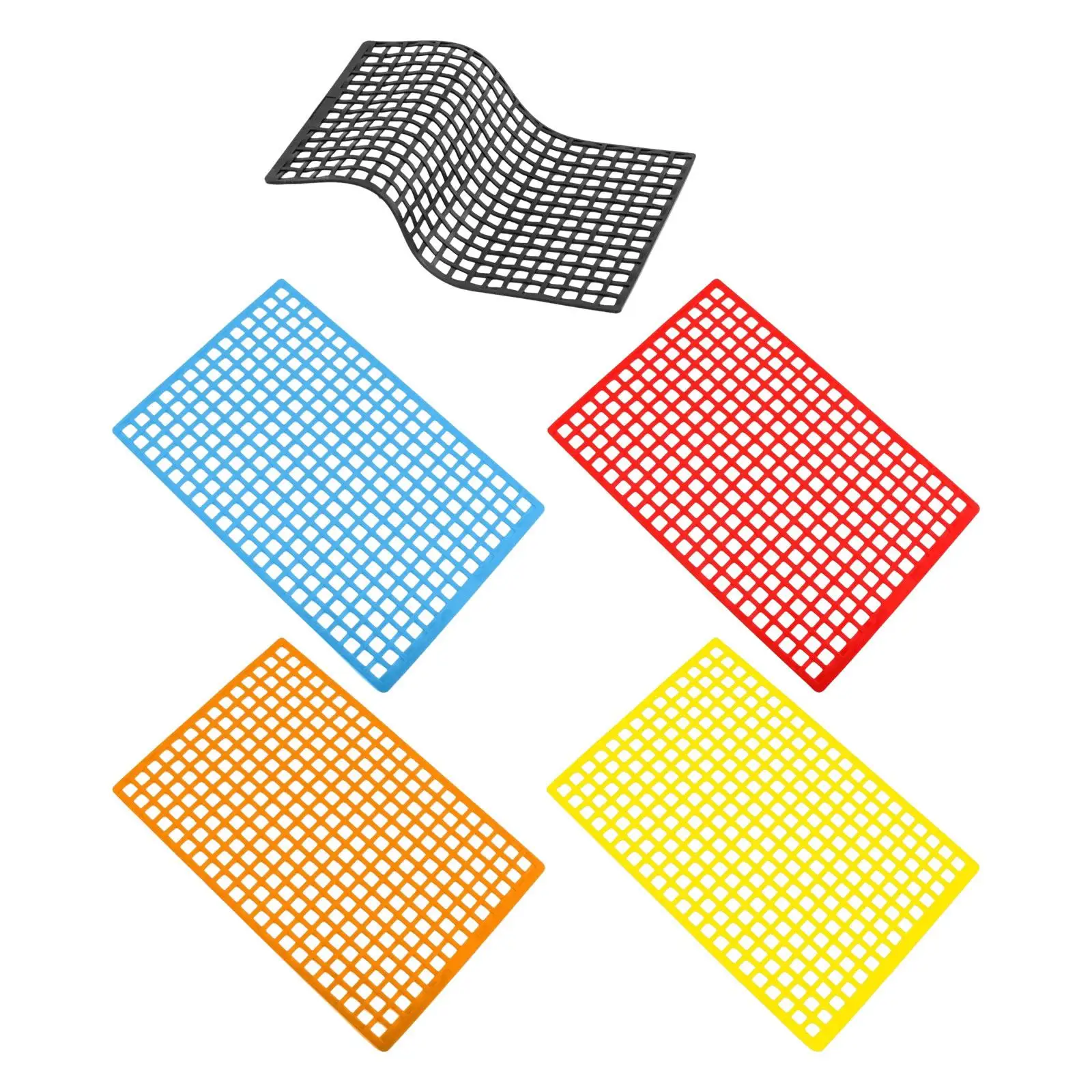 RC Car Window Luggage Net Cargo Net Simulation Photo Props Creative Vehicles Toy Accessories Rubber for 1:6 1:14 1:7 Crawler