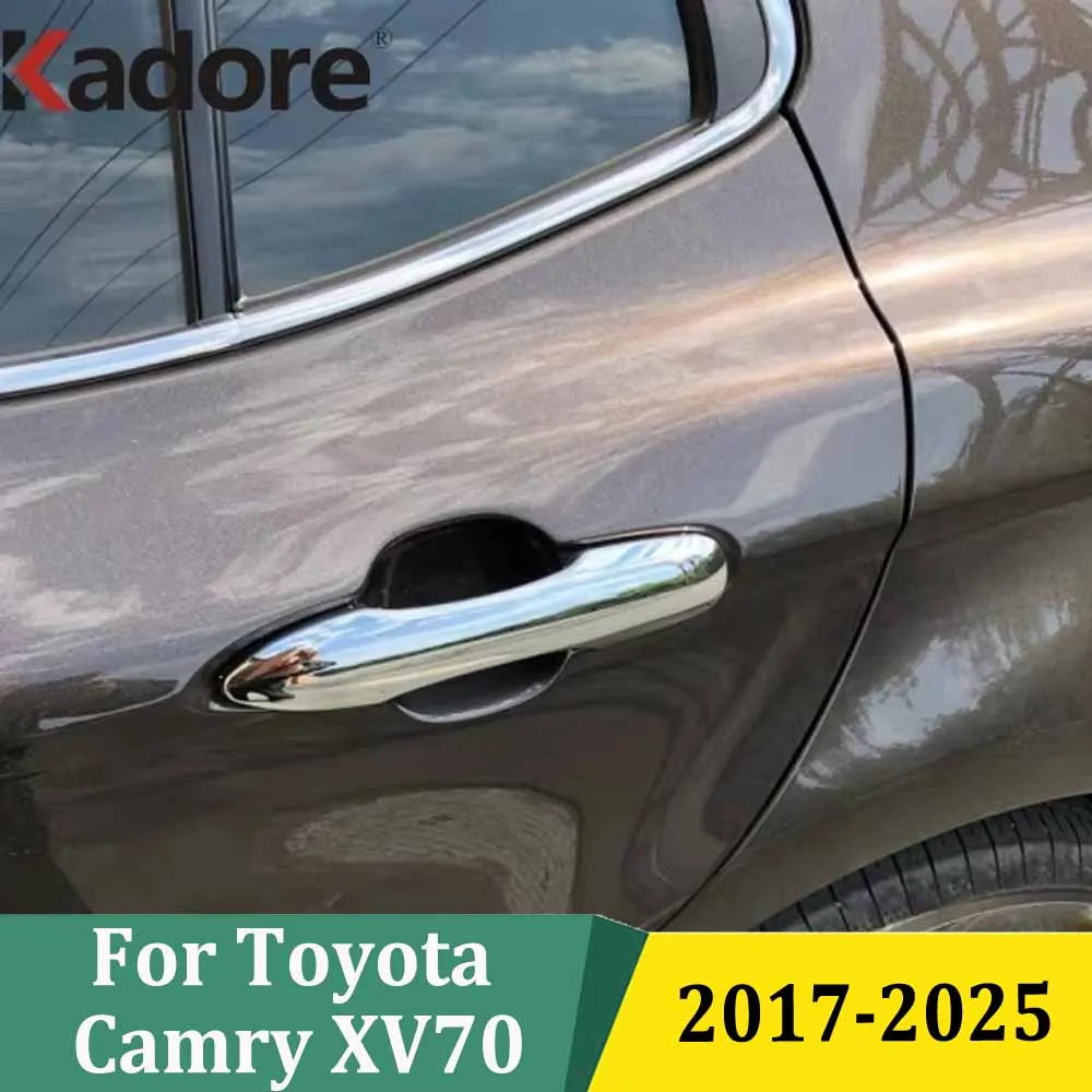 Chrome Side Door Handle Covers For 2019–2025 Toyota Corolla Hatchback – Set Of 4 (5stars.goods)