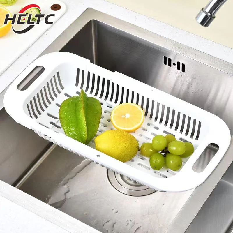 Versenkbare Waschbecken Abfluss Rack Kunststoff Gericht Stäbchen Rack Haushalt Küche Gemüse Lagerung Rack Ablauf Korb
