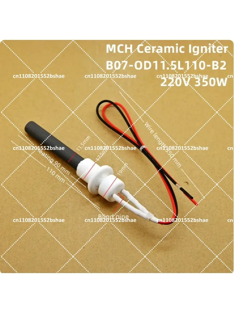 Ceramic Heating Tube 110V 220V Wood Pellet Igniter Rod for BBQ Grill Smoker