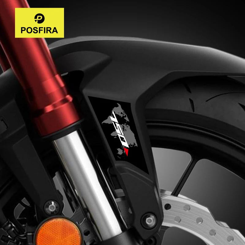 

POSFIRA Motorcycle Front Fender Sticker Vinyl Mudguard Decals for Honda Hornet 750 CB 750 CB 750 2025 2024 2023 Accessories
