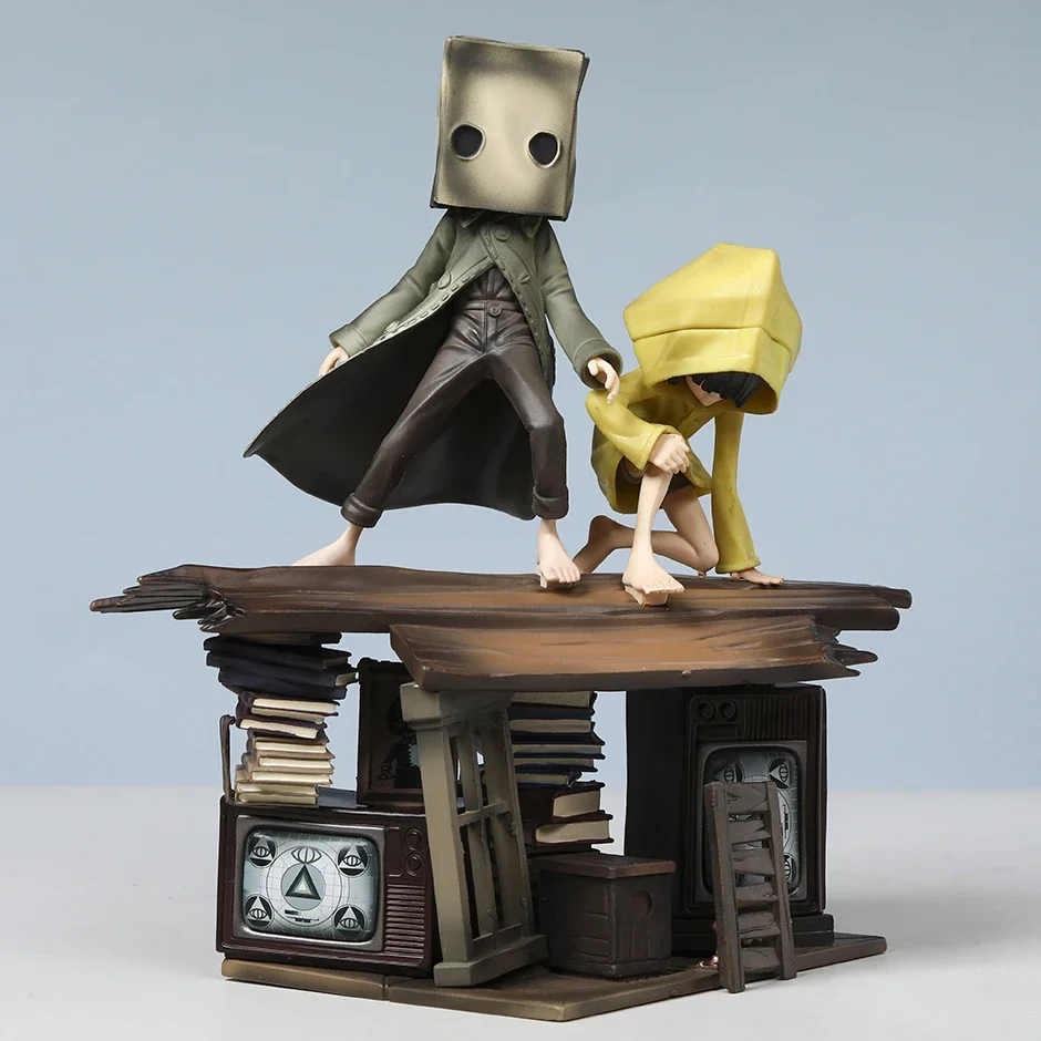 Little Nightmares Six & Mono Figure Figurine PVC Model Decoration Statue Gift Toy