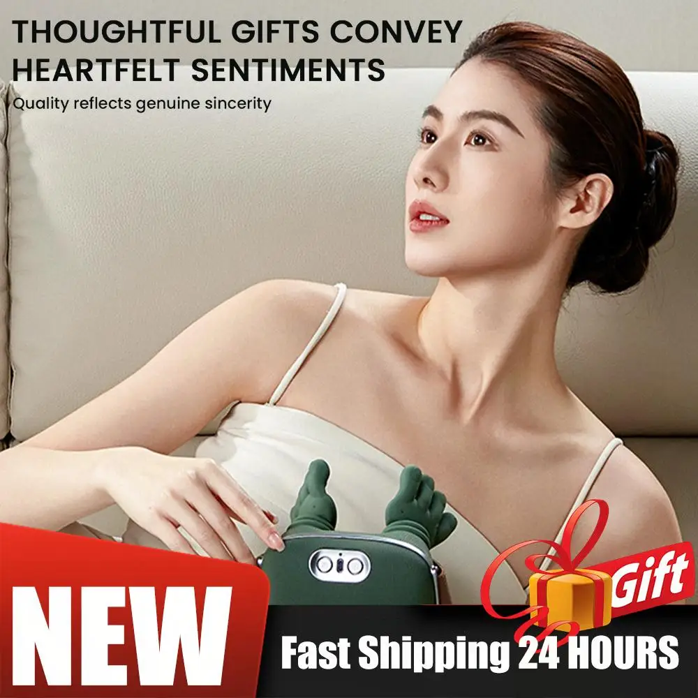 

Перезаряжаемый электрический массажер для шеи, облегчение боли, глубокие ткани с подогревом, улучшает боли в мышцах, подарки для ухода за здоровьем