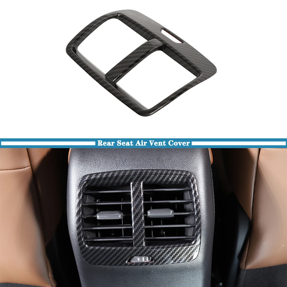 

Декоративная накладка на вентиляционное отверстие заднего сиденья для Ford Bronco Sport 2021 2022 2023 аксессуары для салона автомобиля из углеродного волокна