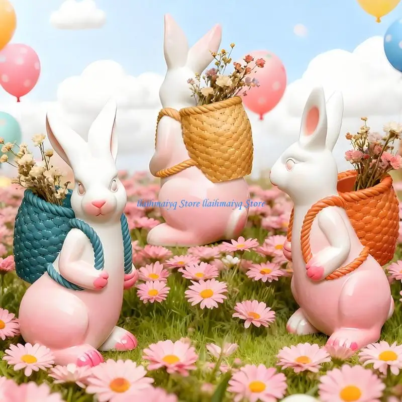 قالب سيليكون على شكل أرانب عيد الفصح 573B لصابون الشموع والحرف المنزلية