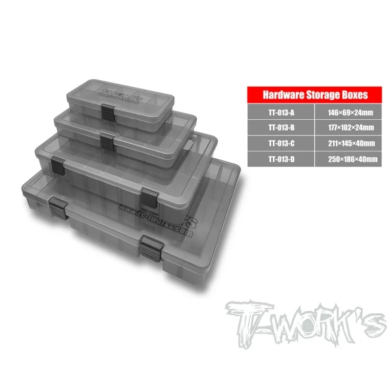 Original T works TT-013 Case Hardware Storage Boxes professional Rc part