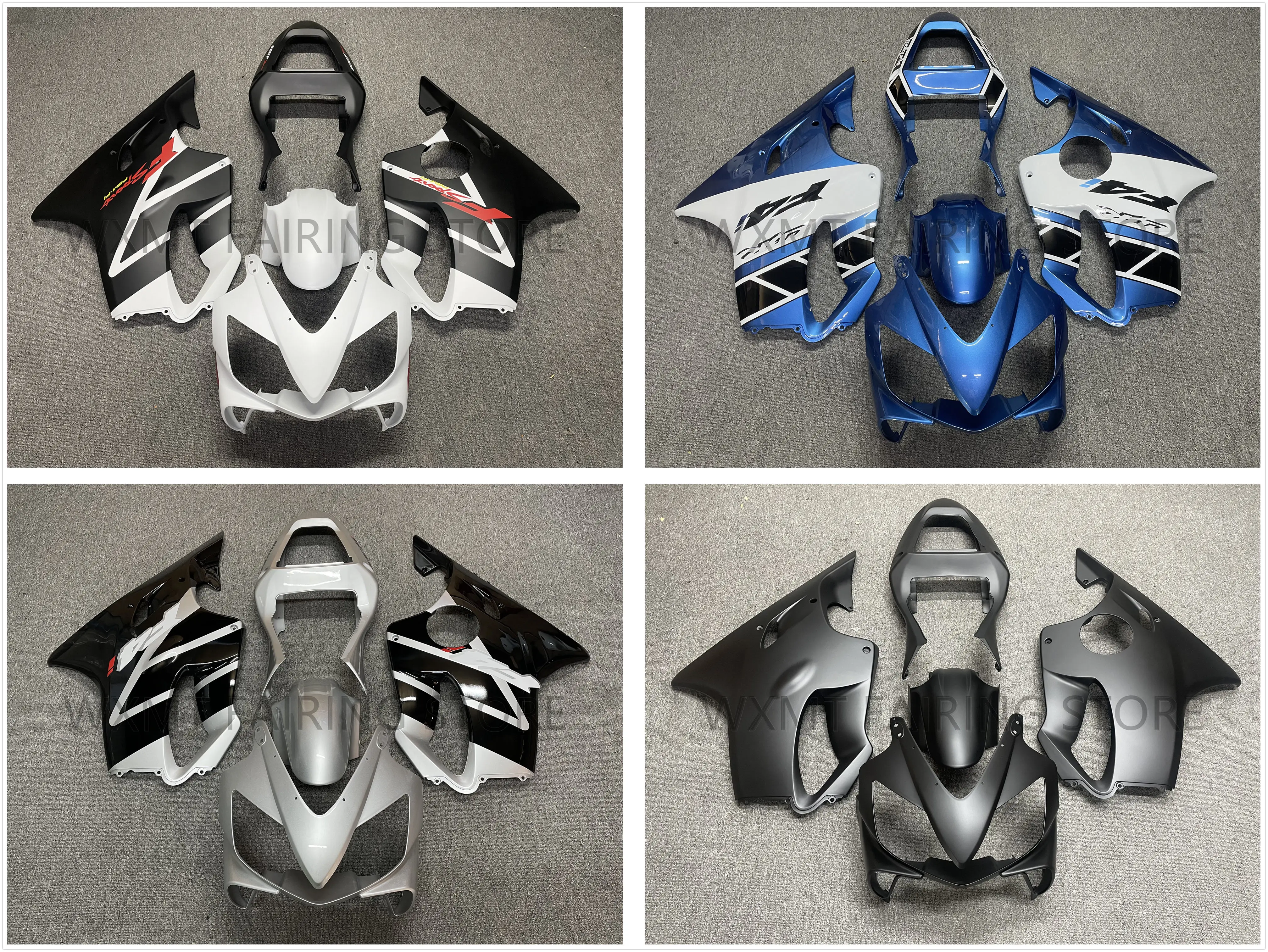 New ABS Motorcycle Whole Fairings Kit fit for CBR600F F4i 2001 2002 2003 CBR600 CBR600F F4i 2001-2003 Bodywork full fairing kits