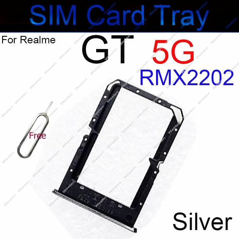 For OPPO Realme GT/GT Master Explorer/GT Neo Flash Neo2 Neo2T Sim Card Micro SD Card Tray Slot Reader Adapter Holder Repair Part