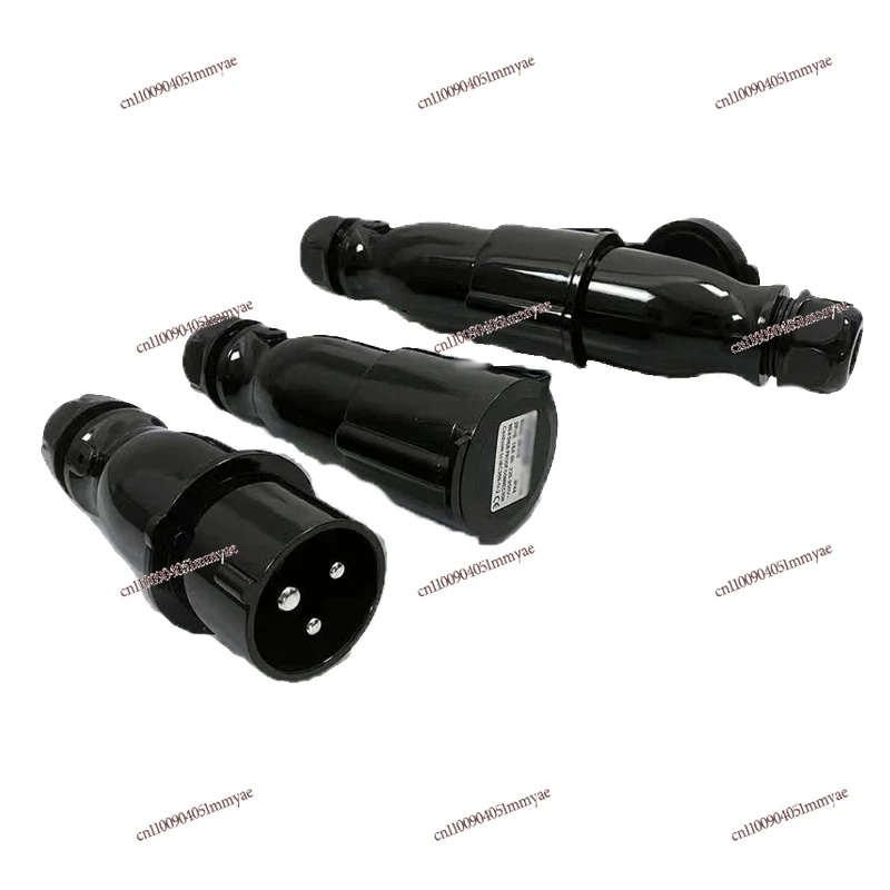 

16A connector Fuge stage power box distribution box socket accessories 16A3P explosion-proof waterproof industrial plug