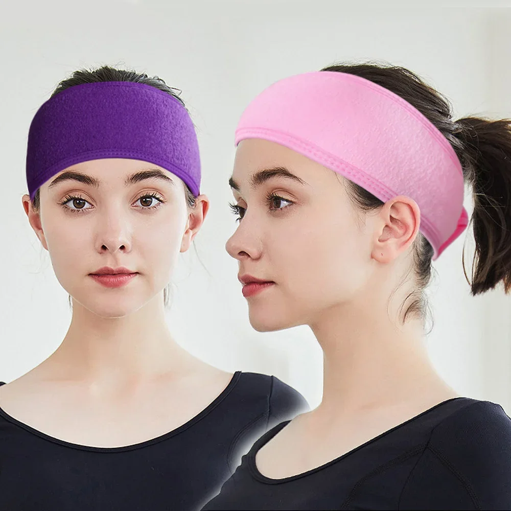 for Face Washing Soft Toweling Hair Make Up Accessories SPA Hair Band Headband Bath Facial Headbands Women Adjustable Makeup