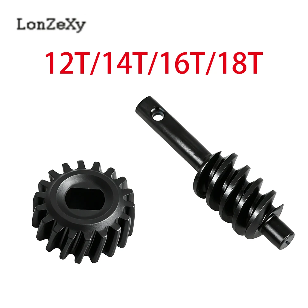 CNC Steel Overdrive Worm Differential Gear Set 12T 14T 16T 18T For 1:30 Axial SCX30 RC Crawler Upgrade Replacement Parts