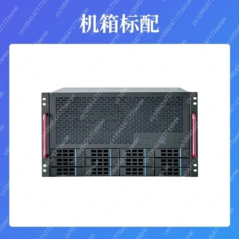 12-slot Chassis Motherboard Power Supply 8 Full-height Slots Server Chassis