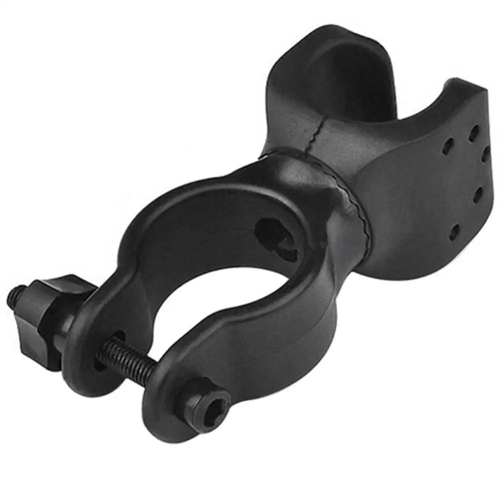 360 Degree Bicycle LED Flashlight Mount Holder Bike Torch Clip Clamp Cycling Light Stand Accessories