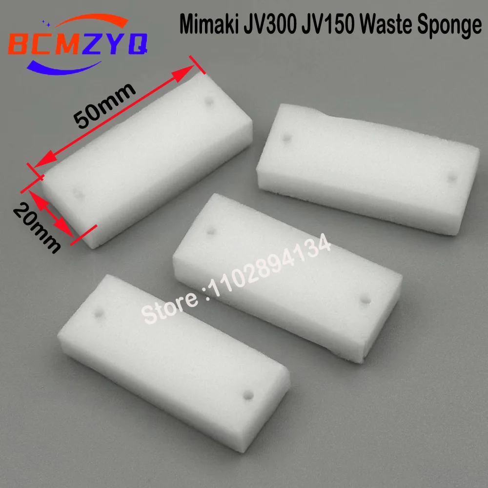 3PCS Mimaki JV150 JV300 Waste Sponge for DX7 Printhead Cap Head Assembly Mimaki CJV150 CJV300 Printer Capping Pad Wiper Filter