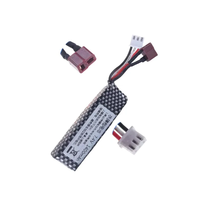 Children's toy battery 11.1v 2000mAh, lithium battery toy 7.4v 1400mAh M416/M4A1