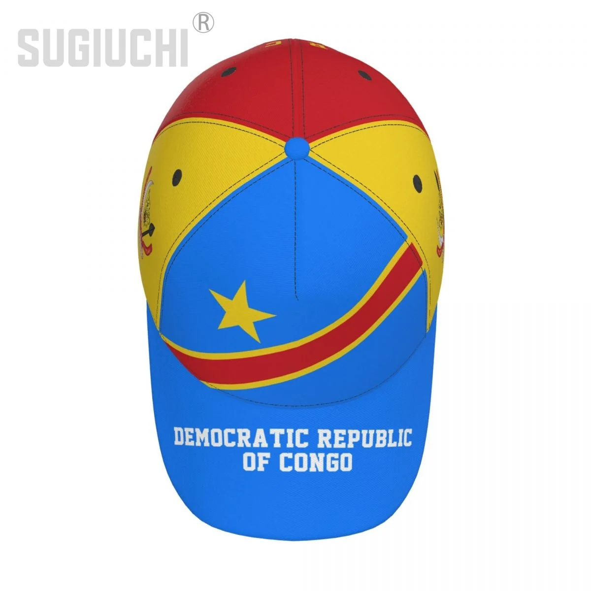 Unisex Democratic Republic Of Congo Flag Adult Baseball Cap Patriotic Hat for Baseball Soccer Fans Men Women