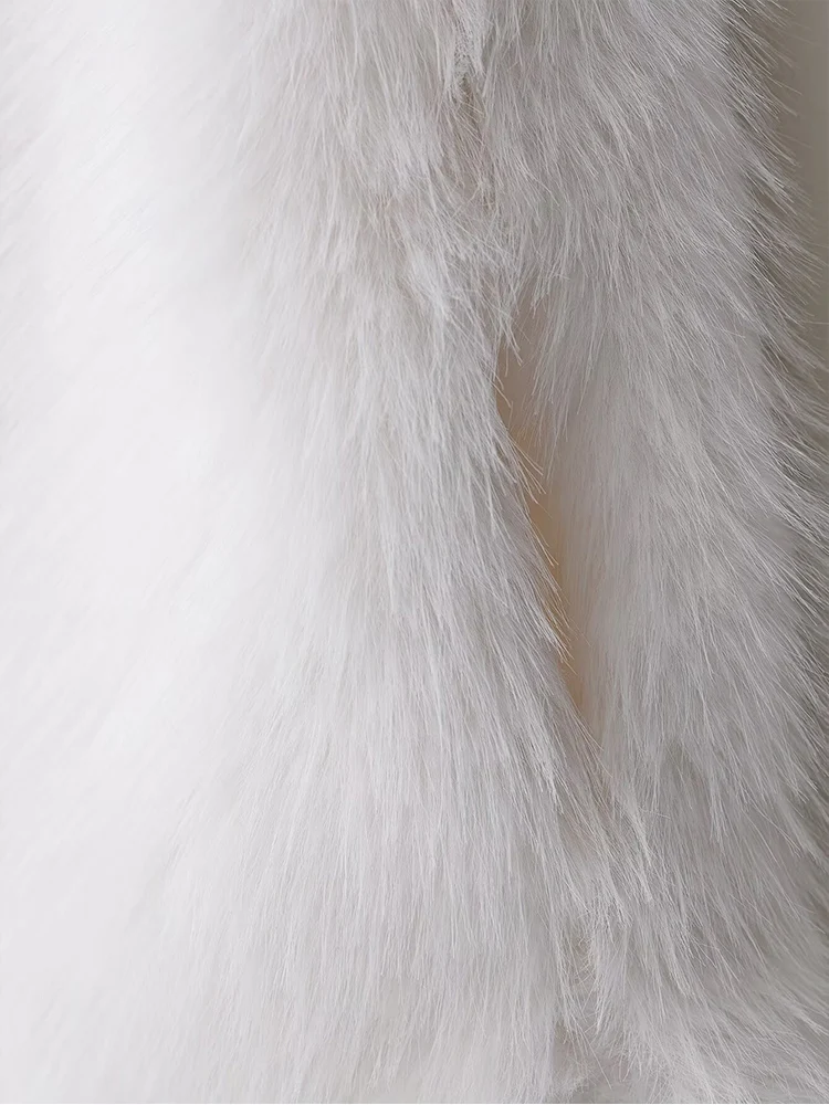 Nuevo chaleco de piel sintética para mujer, ropa de calle de piel de otoño, camisetas sin mangas a la moda con cuello redondo, abrigo informal de invierno, chaquetas de piel a la moda para mujer