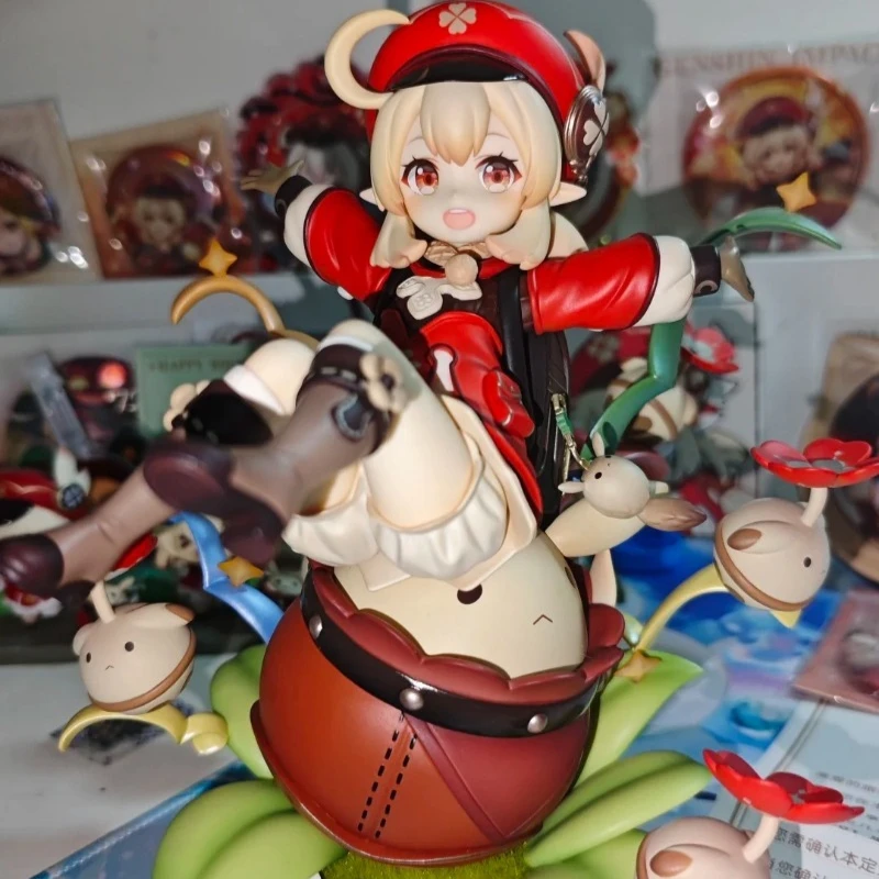 

Genshin Impact Klee Spark Knight Ver. 1/7 Action Figure Genshin Impact Klee Action Figure Game Character Collection Cute Model