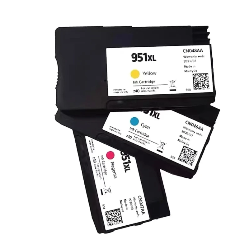 เครื่องพิมพ์ตลับหมึกสำหรับ Officejets 950XL 951XL 950 951 276 เครื่องพิมพ์ตลับหมึก 1 สีดำ/1 Cyan/1 Magenta /1 สีเหลือง
