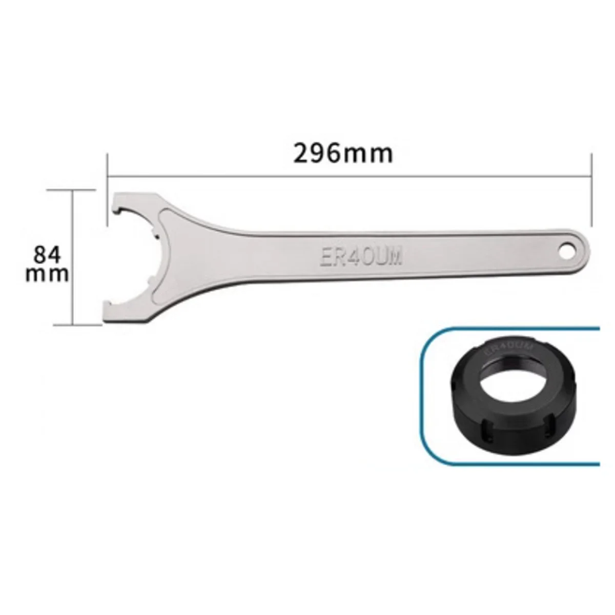 

A002 Wrench Hardened Handle Wrench ER40UM Hardened Wrench