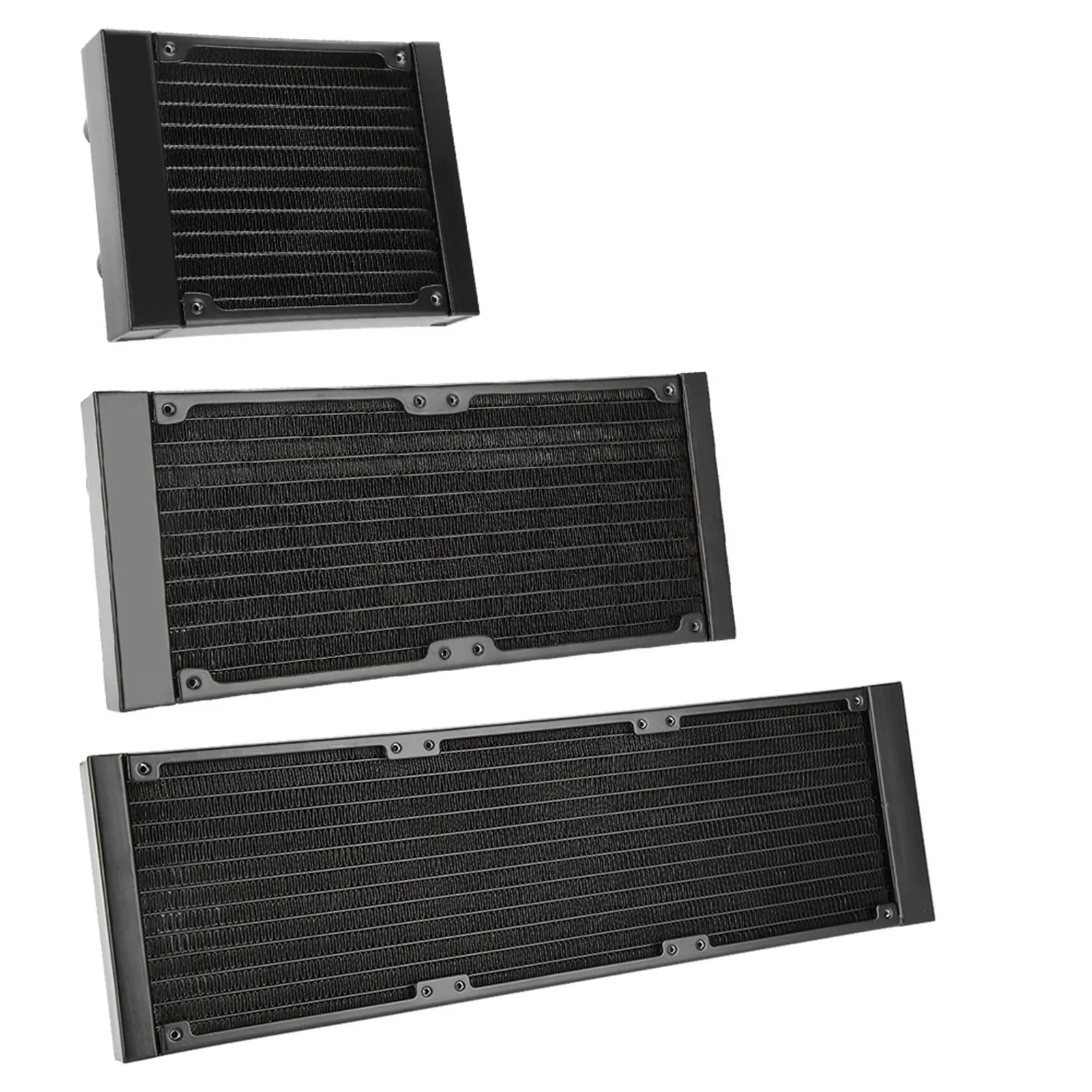 

12 Tubes Computer Heat Exchanger PC Heat Exchanger G1/4 Thread Water Separator Water Cooler Tube for PC