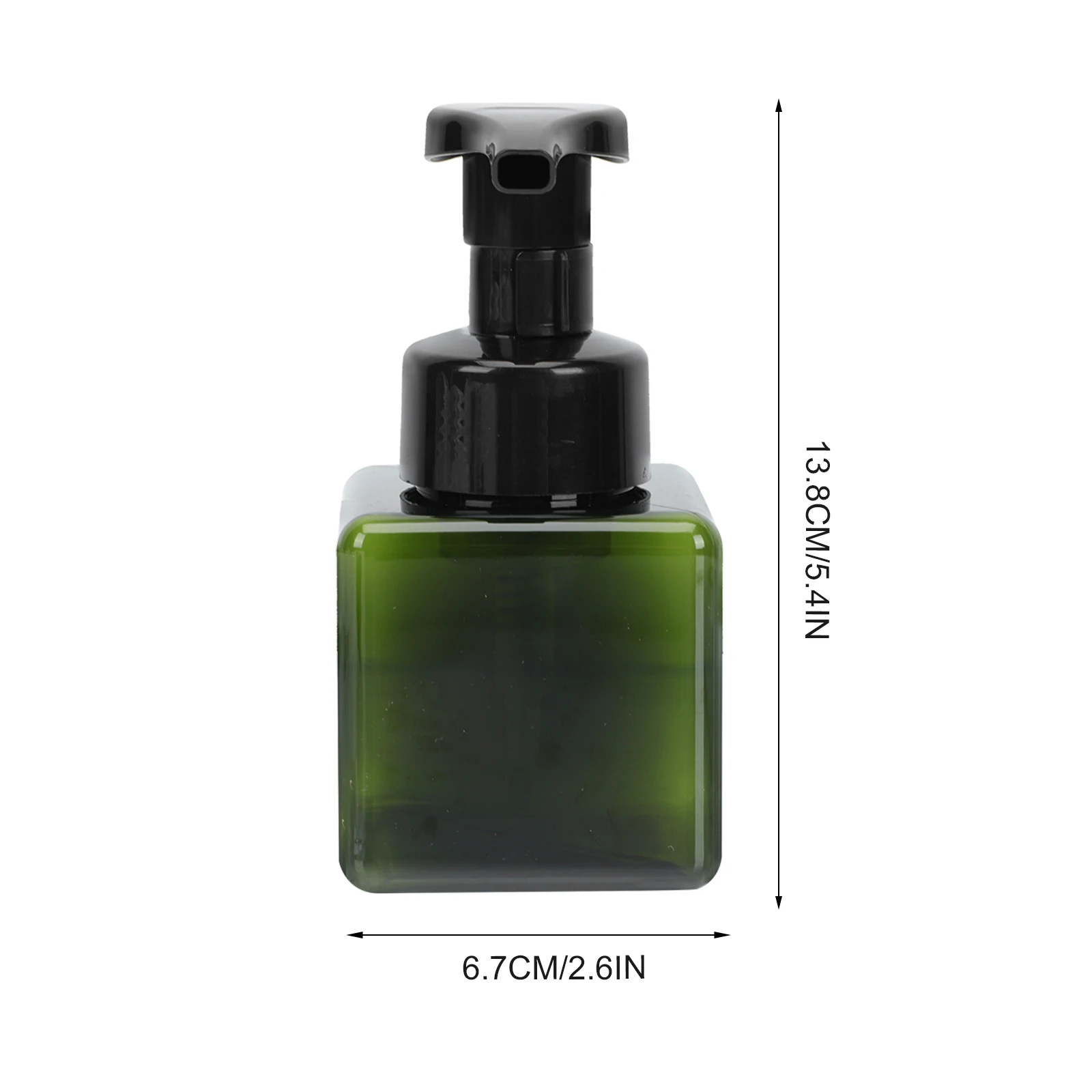 

3Pcs Portable Foaming Pump Bottles Leak Proof Refillable Durable 250ml for Travel Bathroom Home Office Use Portable Bottles