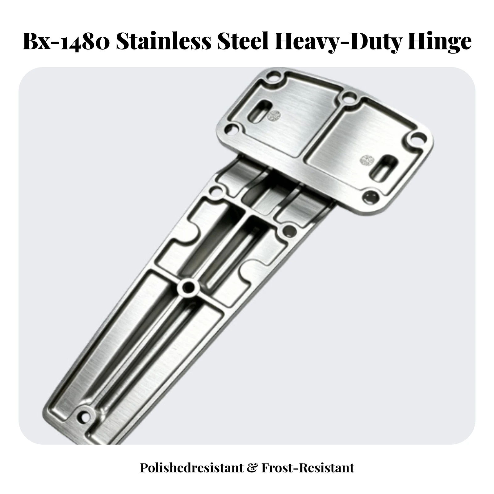 H-Shaped Door Hinge Heavy-Duty Refrigeration Door Hinge Hardware Strong Long-Lasting for Maintenance Technicians, Cold-Rooms