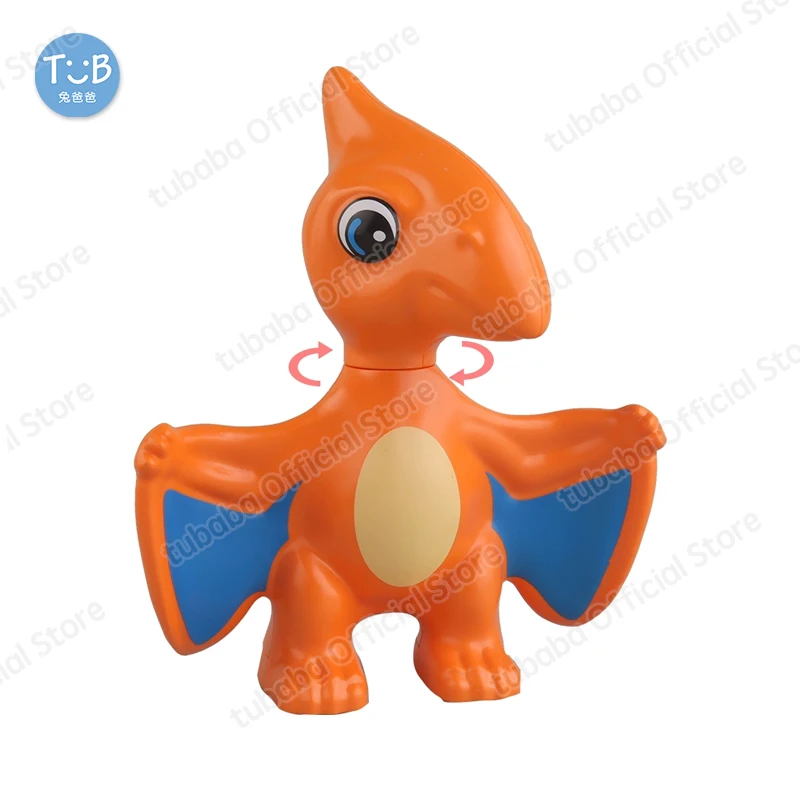 Duże Klocki Konstrukcyjne dla Maluchów Dzikie Zwierzęta Układanka Kompatybilne Wielokształtne Klocki Edukacyjne Dzieci Dziecko Prezent Zabawki