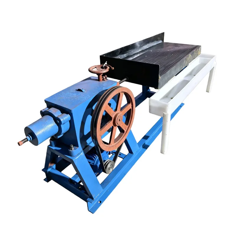 Experimental small shaker, sorting equipment for small mines